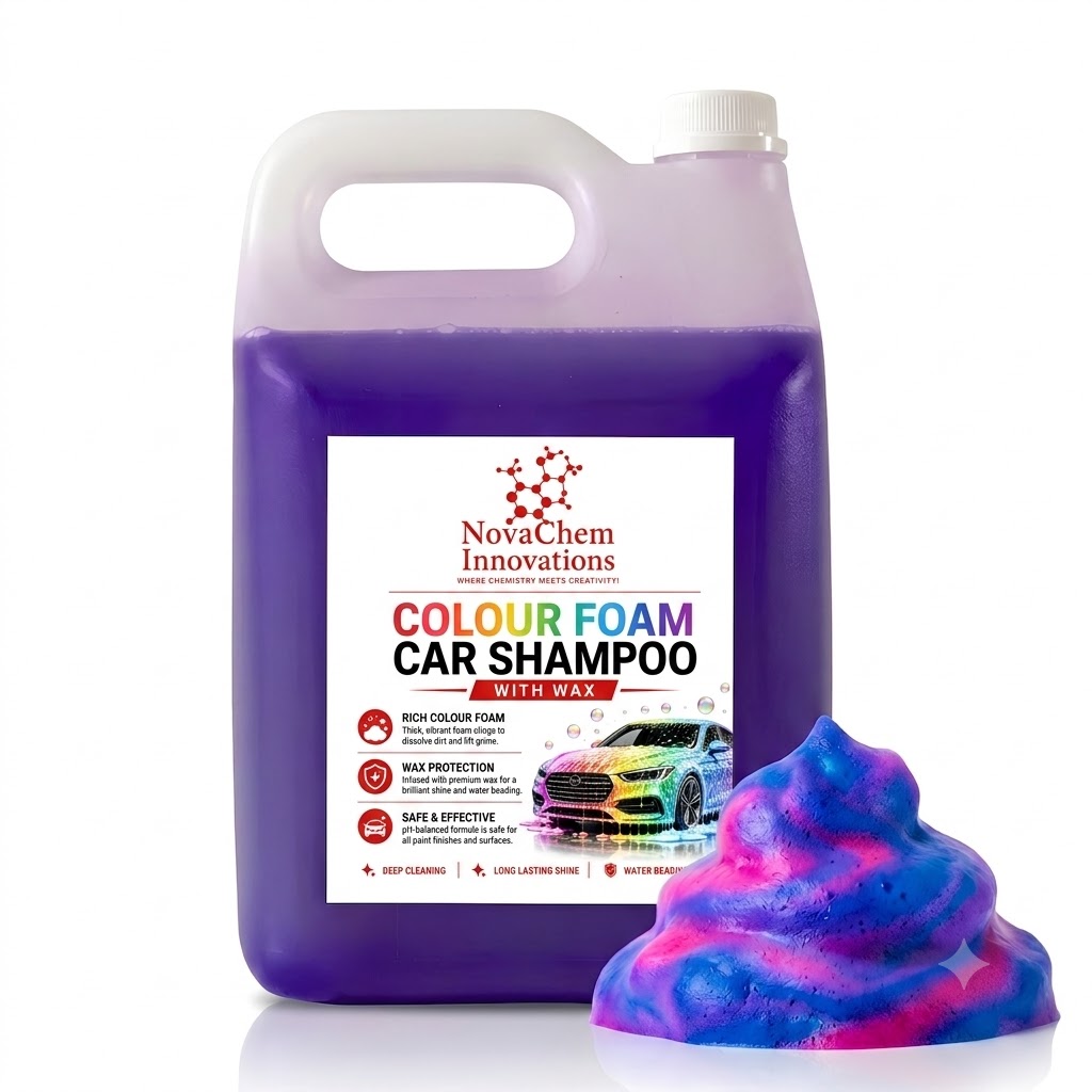 Colour Foam Car Shampoo with Wax